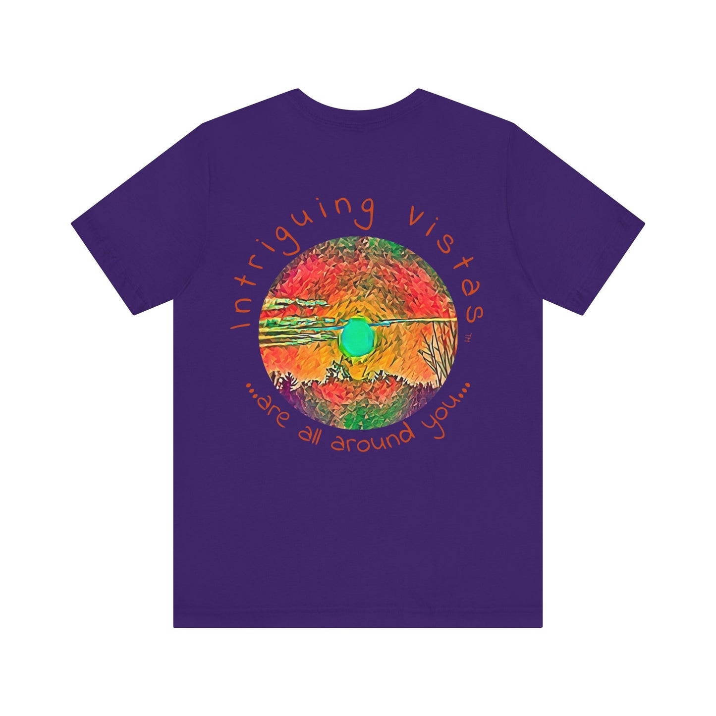 Intriguing Vistas™ Sunset Series Unisex Jersey Short Sleeve Tee