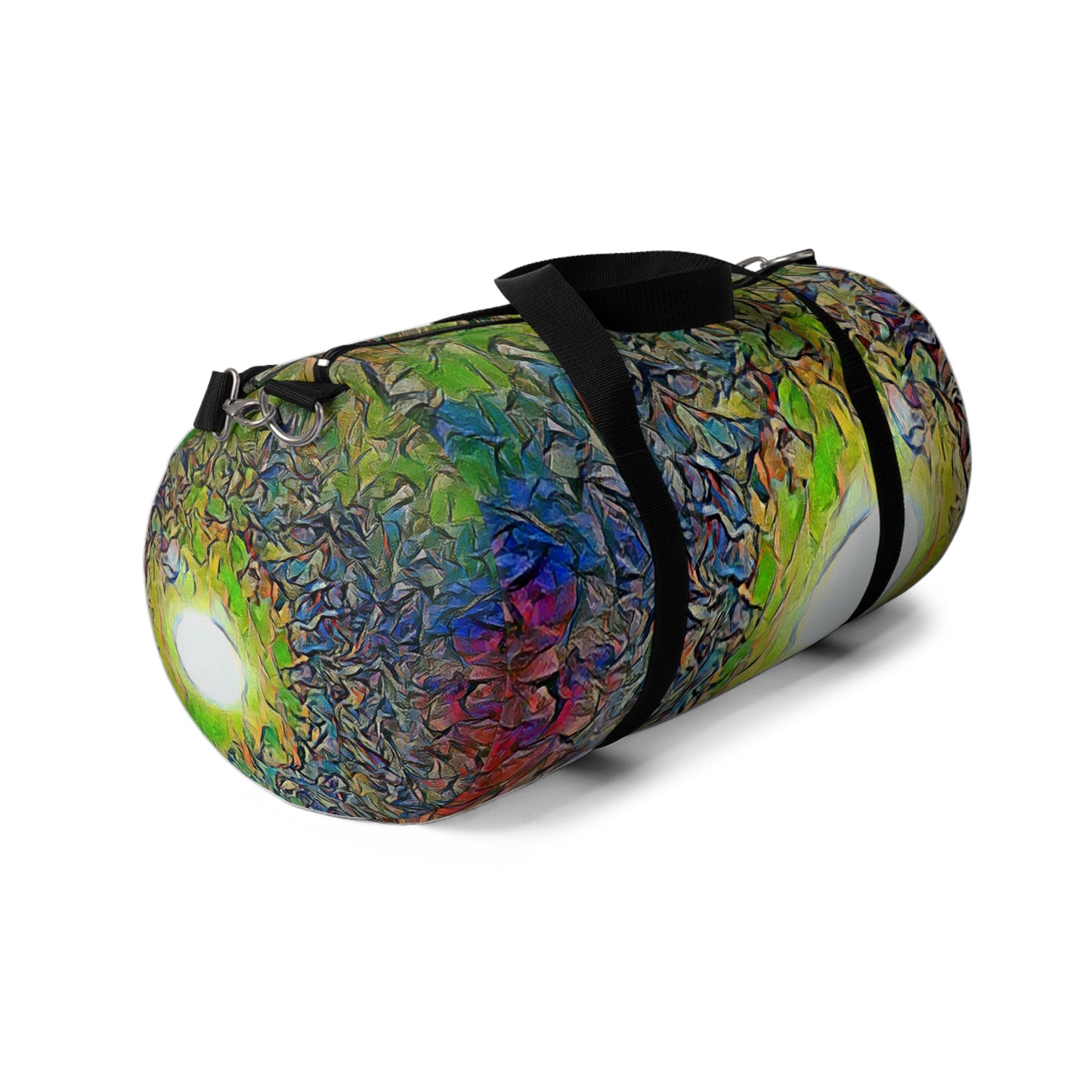 Custom Duffel Bag available in two sizes from the Night Sky Series at Intriguing Vistas