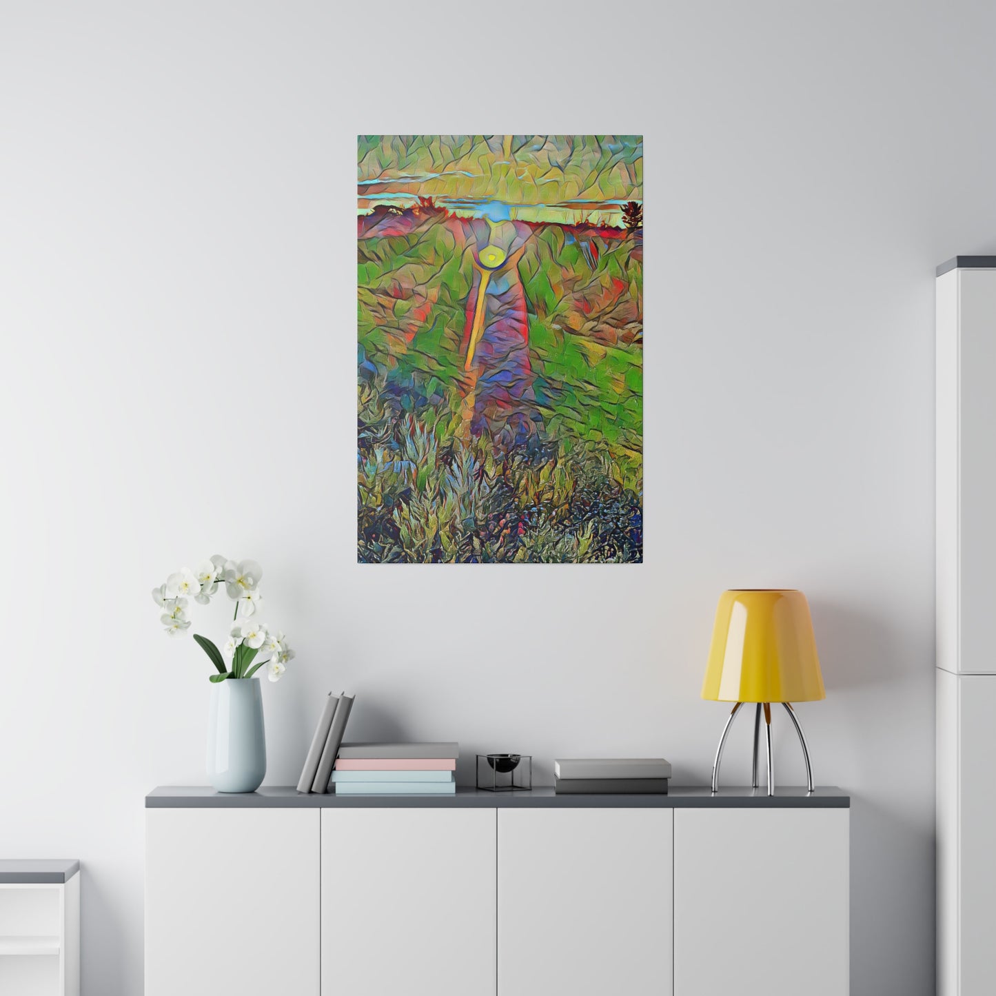 Canvas Print in Multiple Portrait Sizes from the Sunset Series at Intriguing Vistas