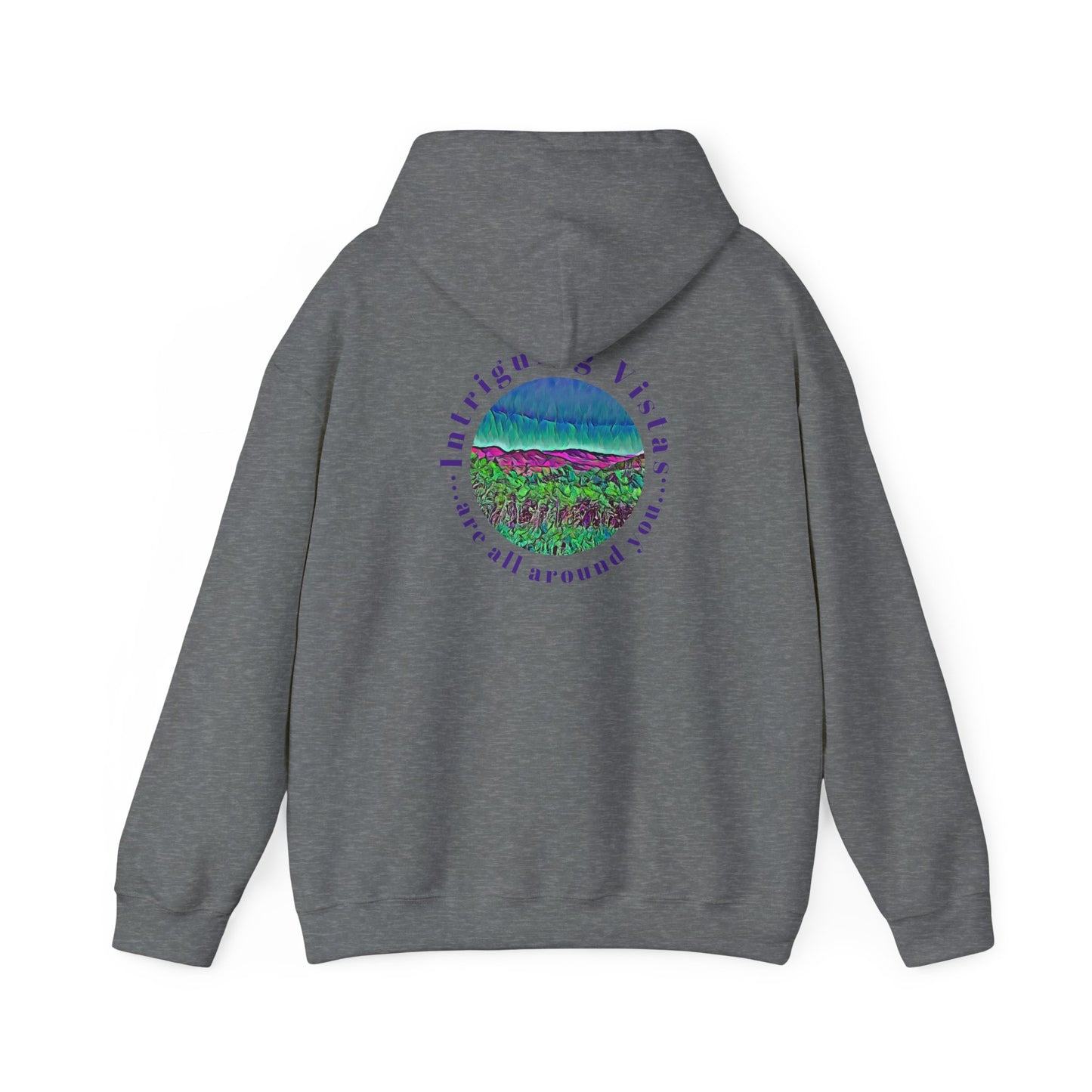 Gildan 18500 Unisex Adult Heavy Blend Crewneck Hooded Sweatshirt from the Scenery Series at Intriguing Vistas