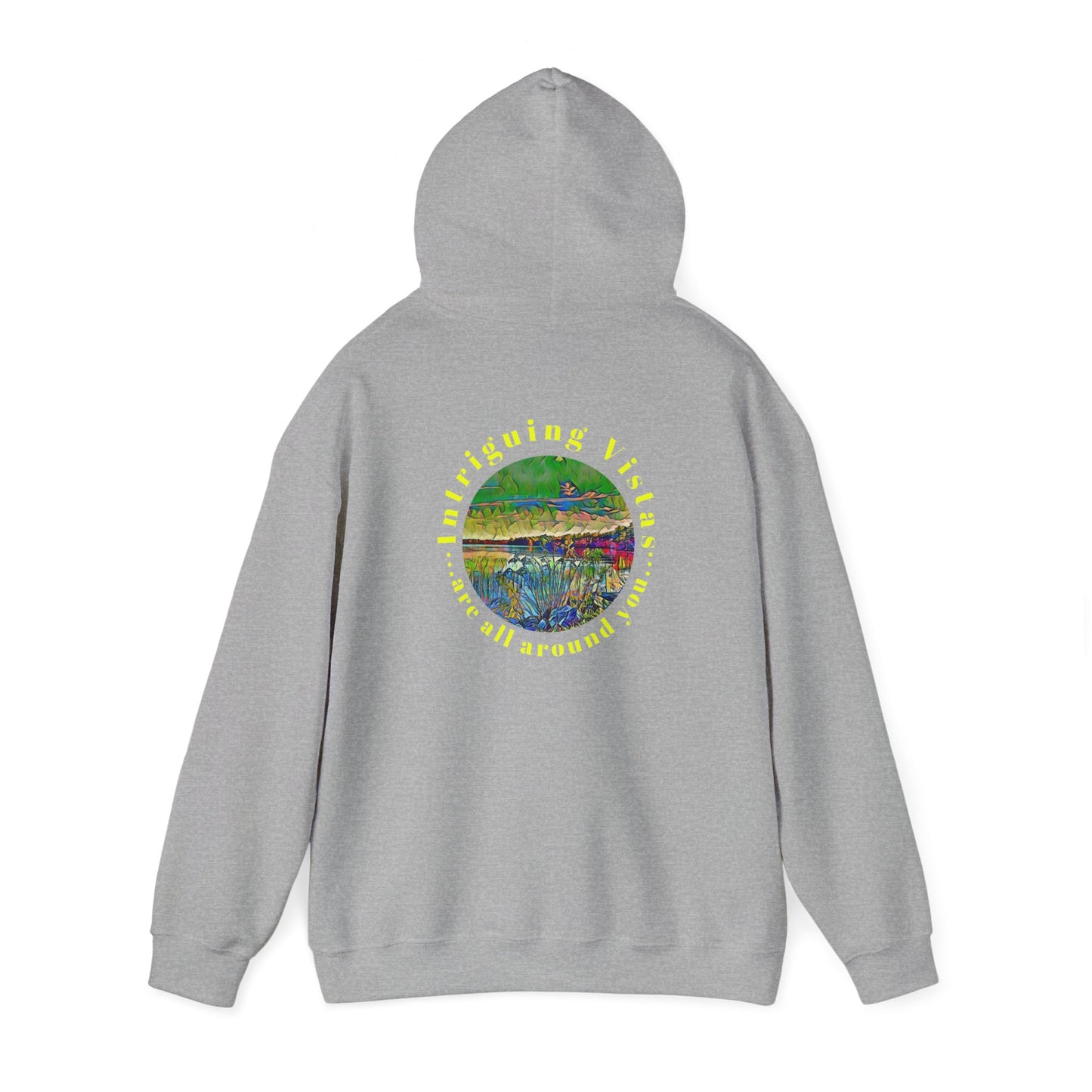 Gildan 18500 Unisex Adult Heavy Blend Crewneck Hooded Sweatshirt from the Scenery Series at Intriguing Vistas