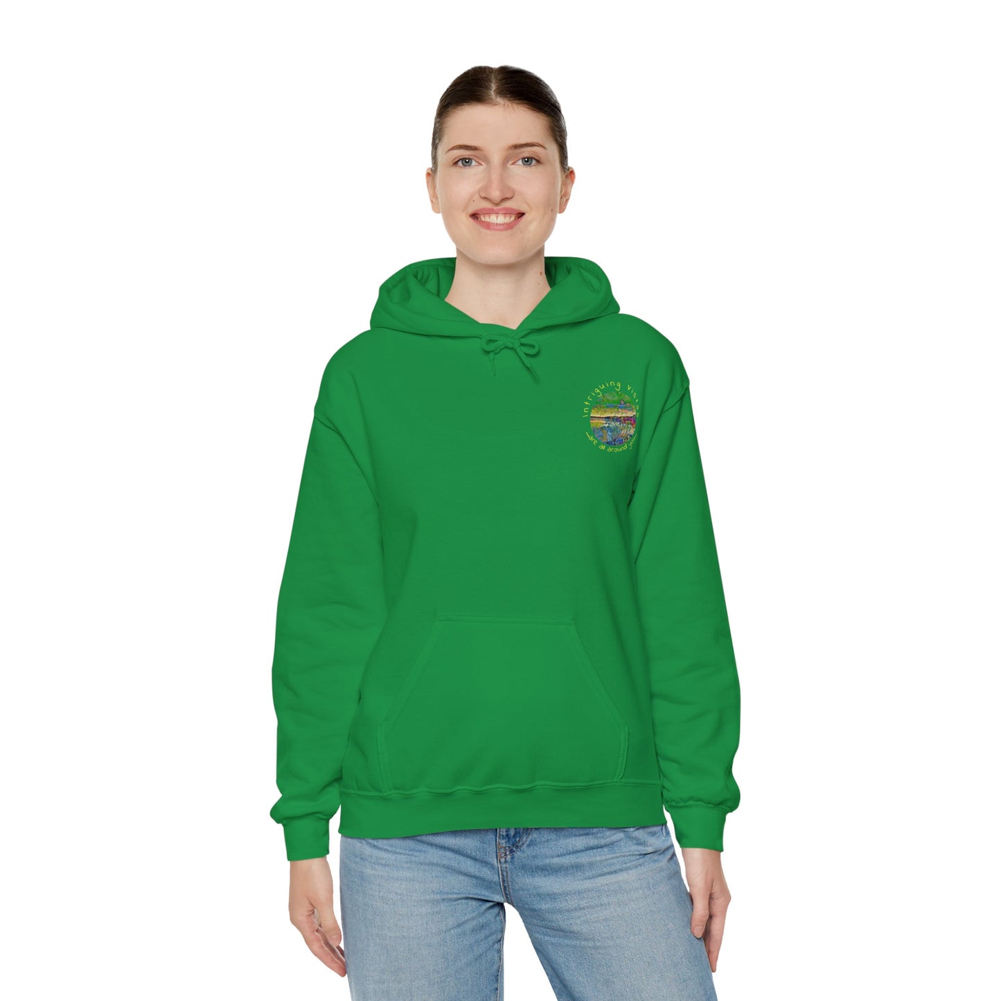 Intriguing Vistas™ Scenery Series Unisex Heavy Blend™ Hooded Sweatshirt