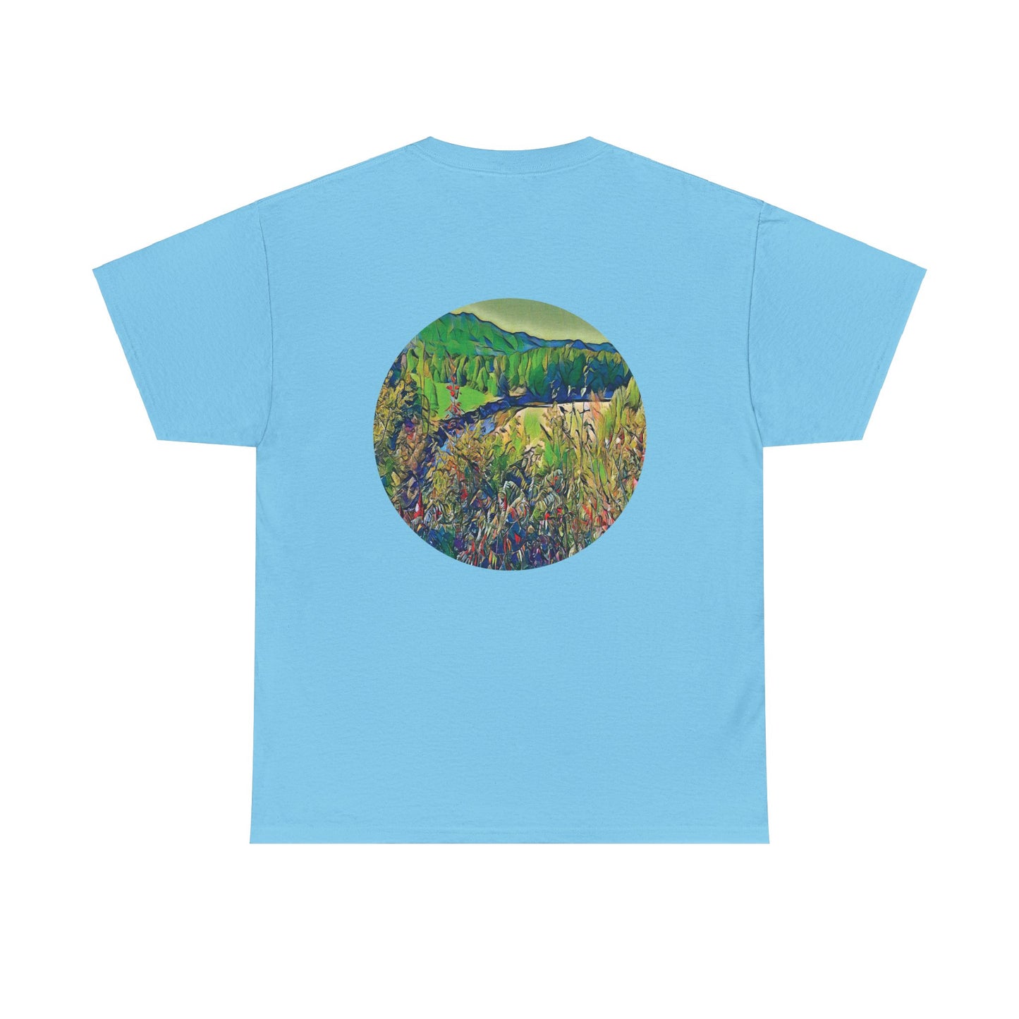 Gildan 5000 Unisex Adult Heavy Cotton Tee Available In Multiple Colors from the Scenery Series at Intriguing Vistas