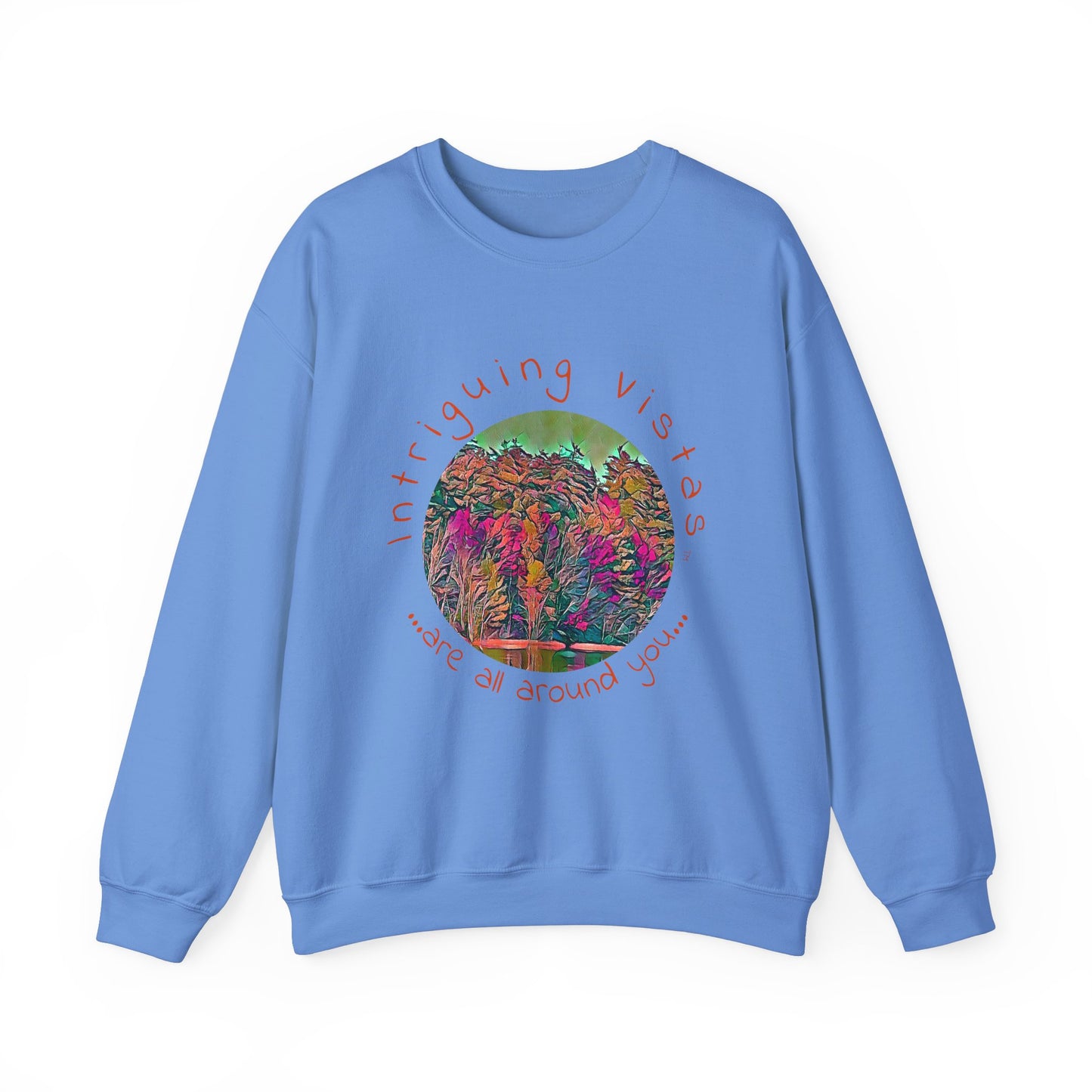 Gildan 18000 Unisex Adult Heavy Blend Crewneck Sweatshirt from the Scenery Series at Intriguing Vistas