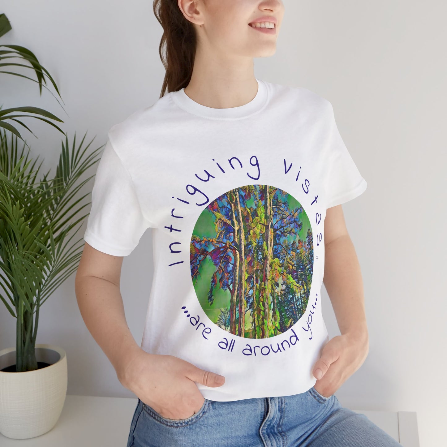 Intriguing Vistas™ Series Unisex Jersey Short Sleeve Tee