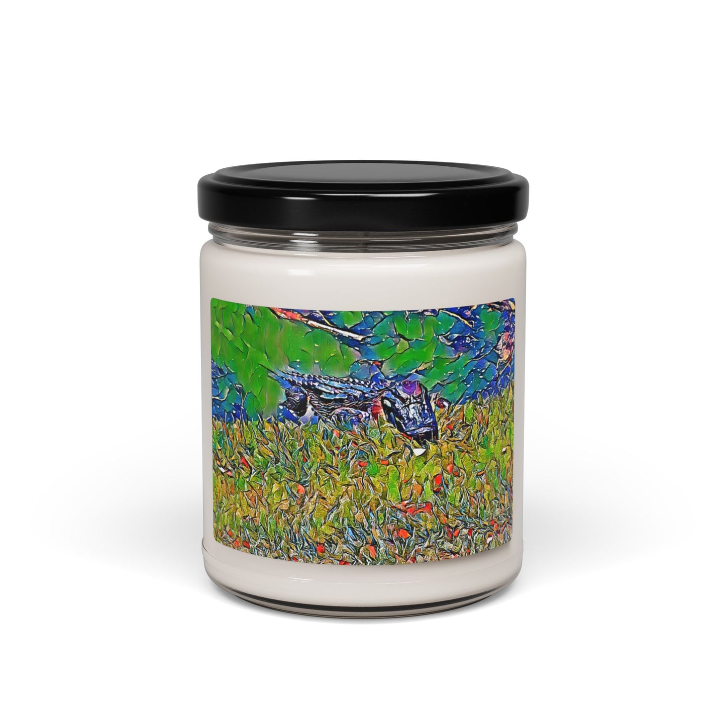 Custom Printed Candle available in five scents from the Wildlife Series at Intriguing Vistas