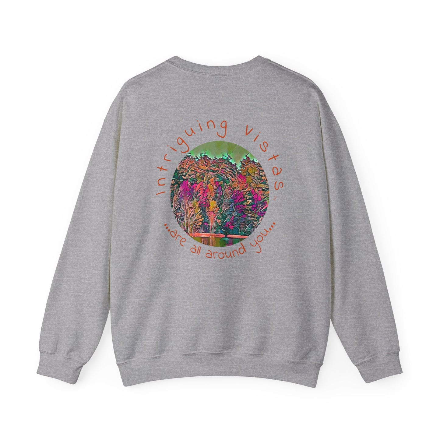 Gildan 18000 Unisex Adult Heavy Blend Crewneck Sweatshirt from the Scenery Series at Intriguing Vistas