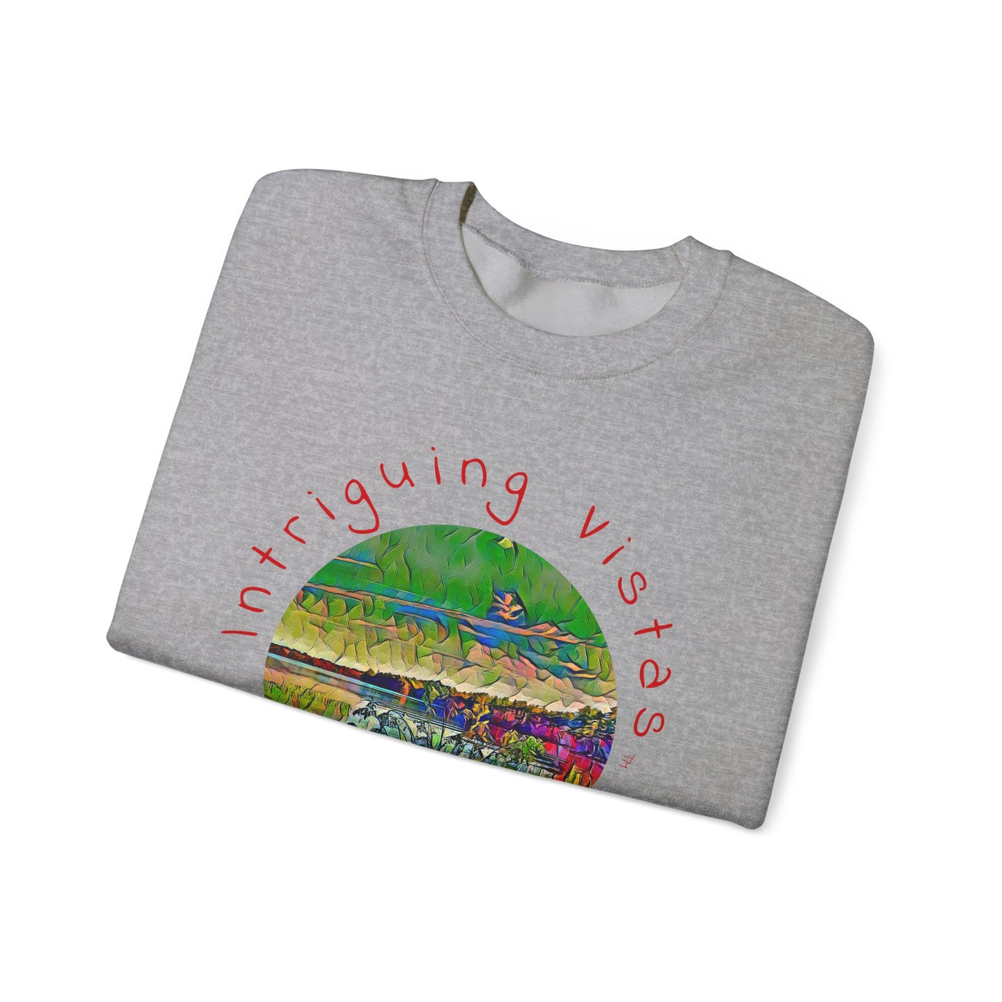 Gildan 18000 Unisex Adult Heavy Blend Crewneck Sweatshirt from the Scenery Series at Intriguing Vistas