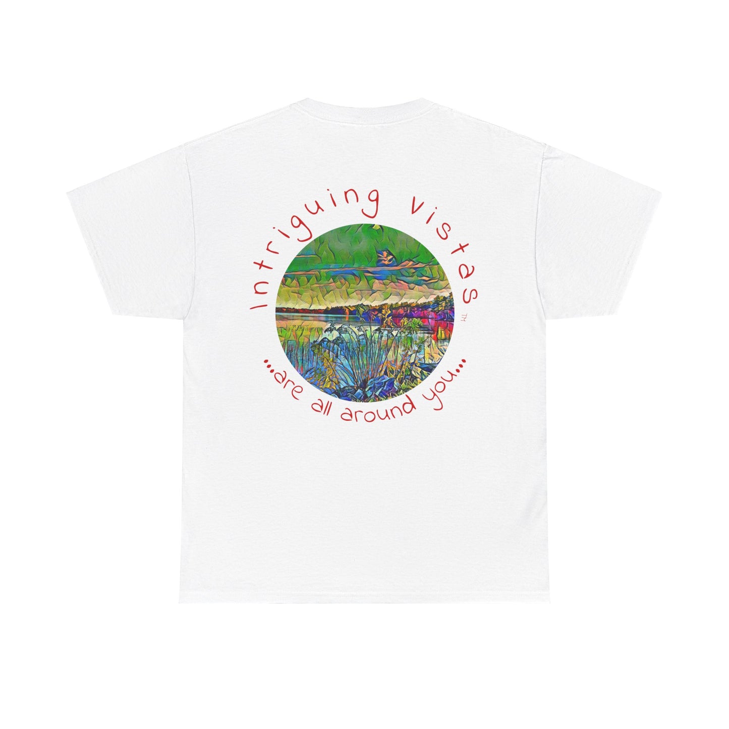 Intriguing Vistas™ Scenery Series Unisex Heavy Cotton Tee