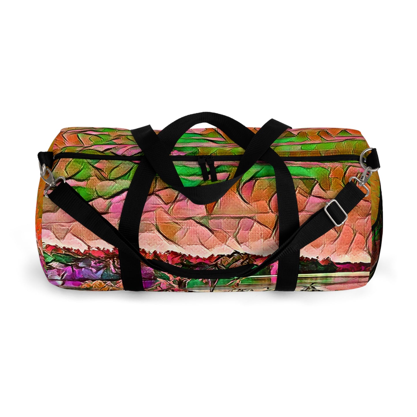 Custom Duffel Bag available in two sizes from the Scenery Series at Intriguing Vistas