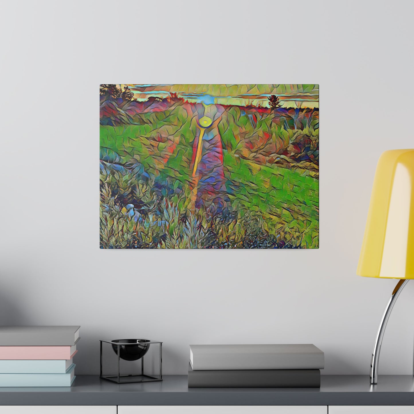 Canvas Art Print in Multiple Landscape Sizes from the Sunset Series at Intriguing Vistas