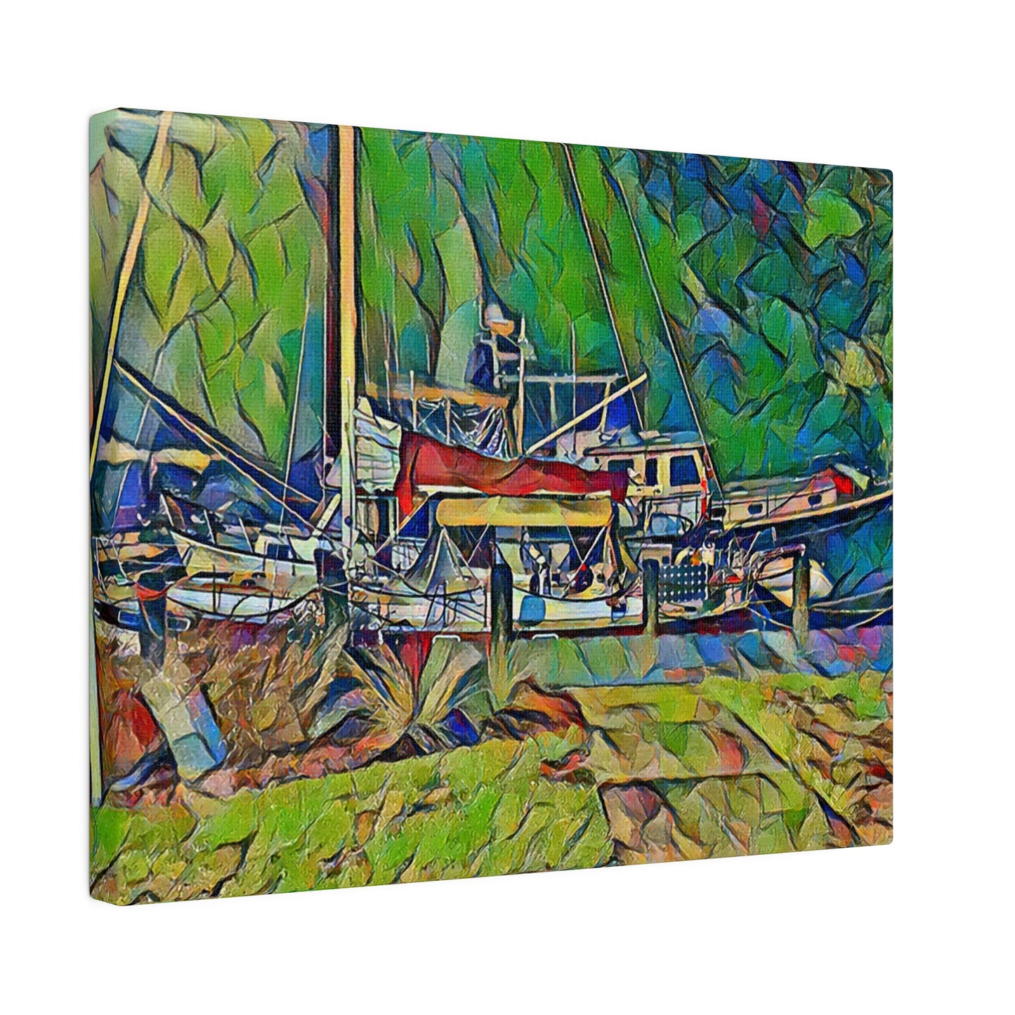 Canvas Print in Multiple Landscape Sizes from the Nautical Series at Intriguing Vistas