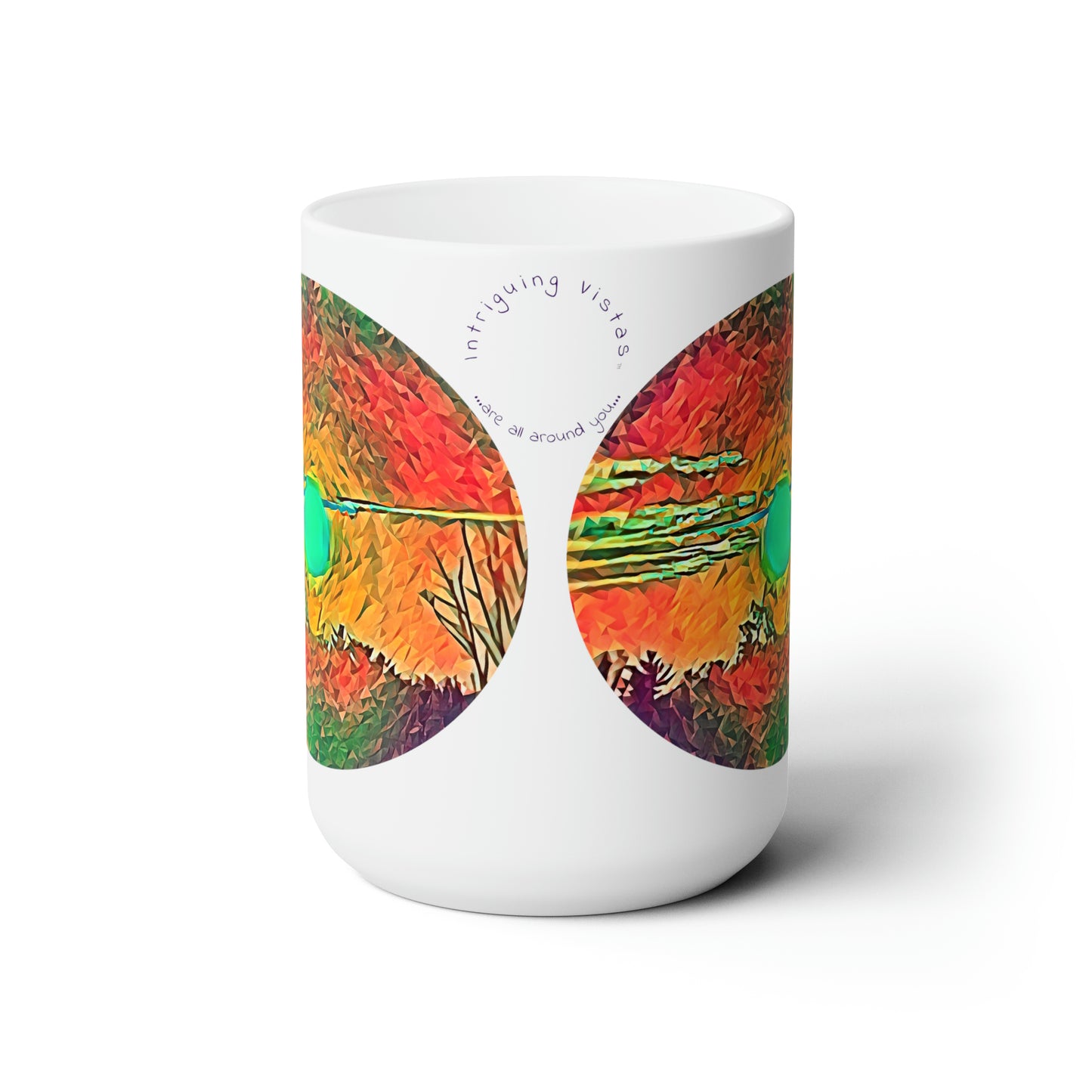 Intriguing Vistas™ Sunset Series Ceramic Mug 15oz