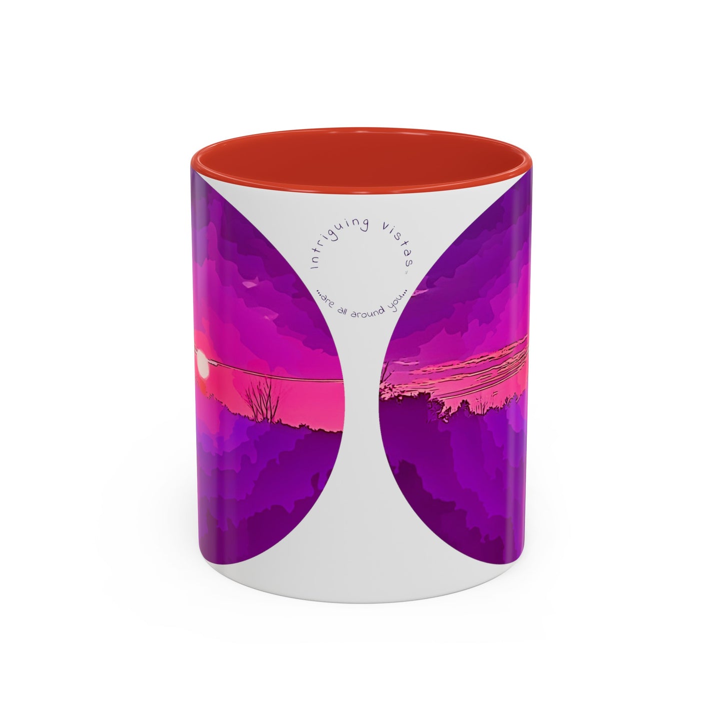 Intriguing Vistas™ Sunset Series Accent Coffee Mug, 11oz