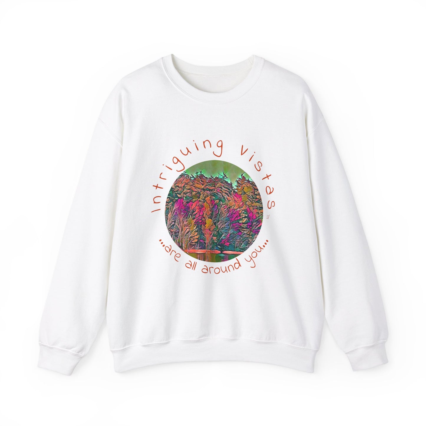 Gildan 18000 Unisex Adult Heavy Blend Crewneck Sweatshirt from the Scenery Series at Intriguing Vistas