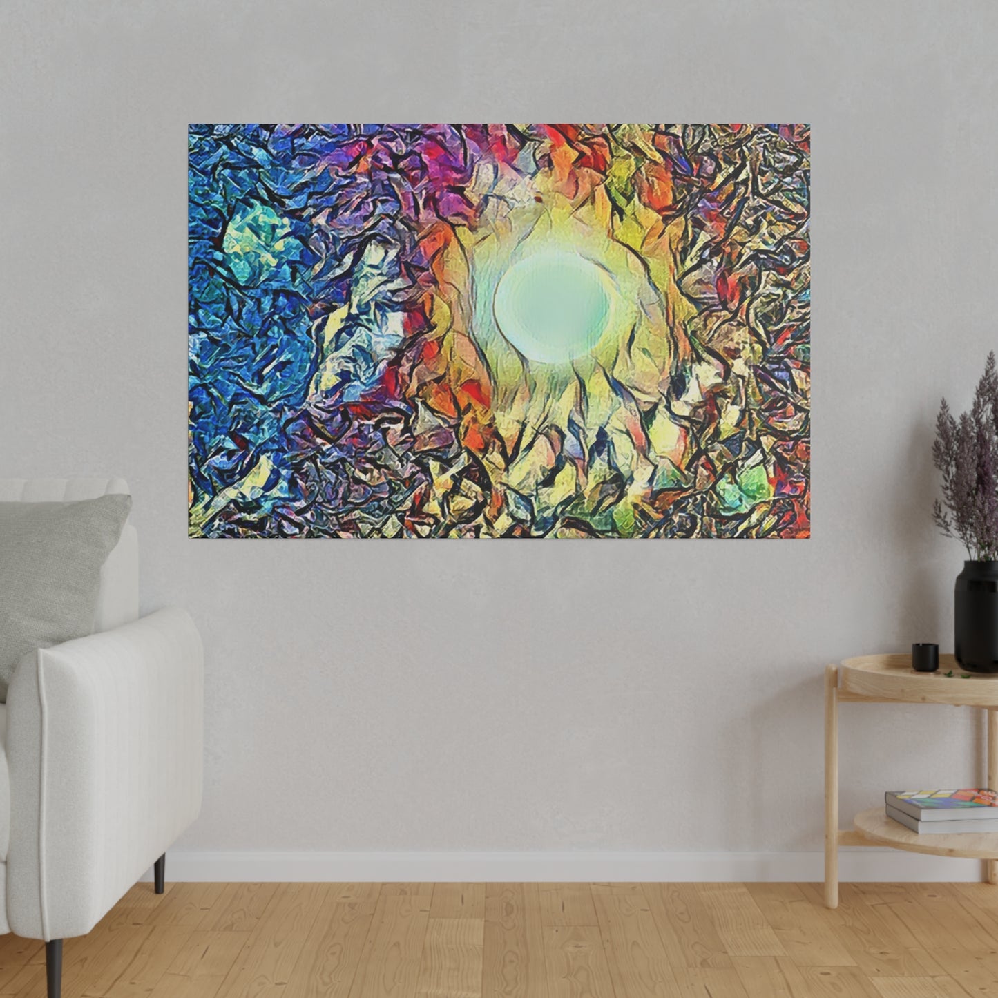 Canvas Art Print in Multiple Landscape Sizes from the Night Sky Series at Intriguing Vistas