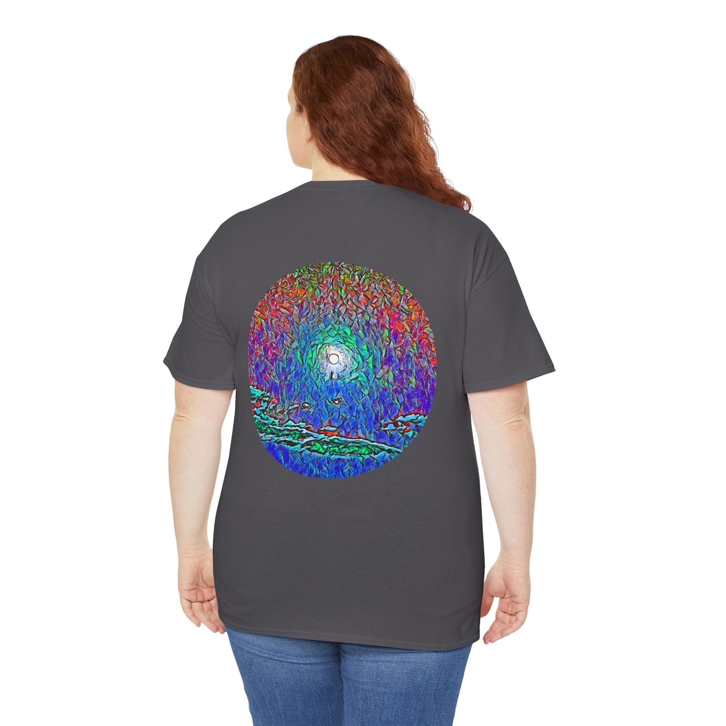 Gildan 5000 Unisex Adult Heavy Cotton Tee Available In Multiple Colors from the Night Sky Series at Intriguing Vistas