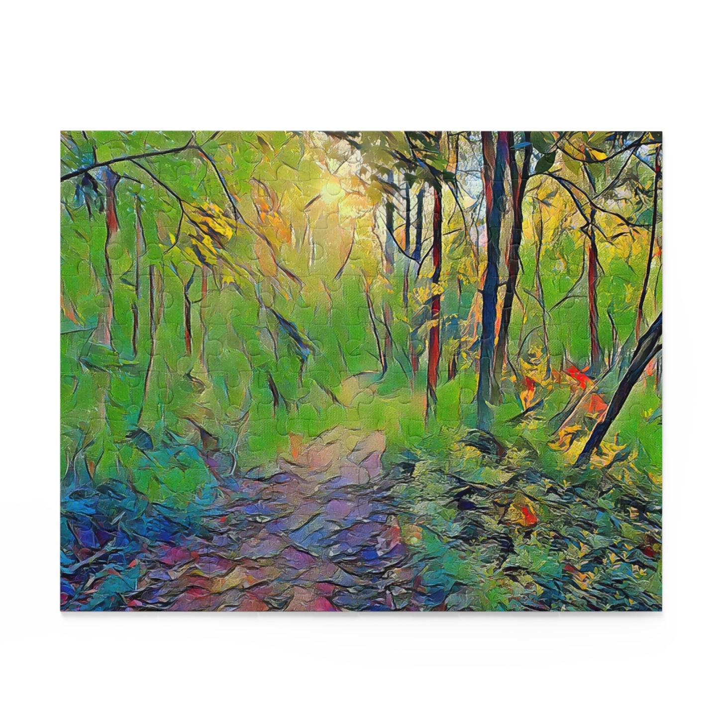 Custom Jigsaw Puzzle Available in Three Sizes from the Scenery Series at Intriguing Vistas