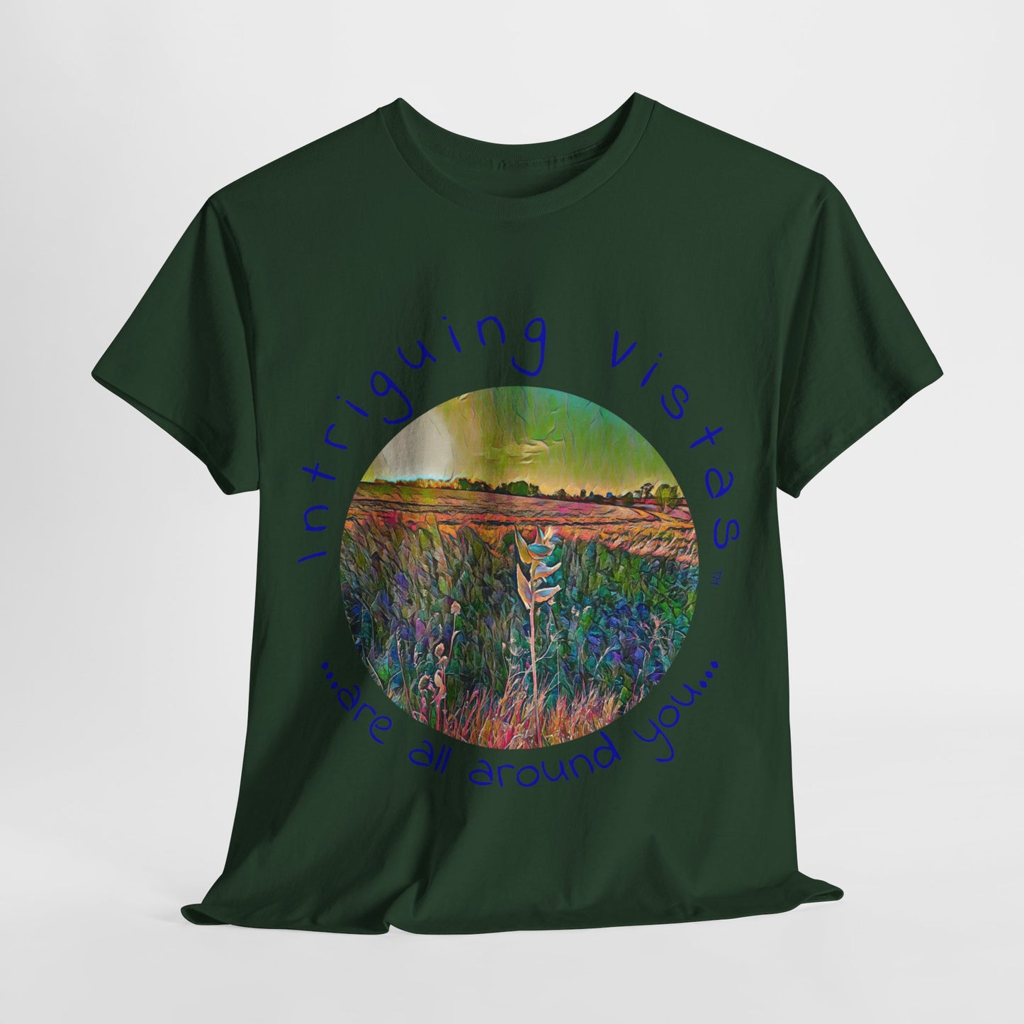 Intriguing Vistas™ Scenery Series Unisex Heavy Cotton Tee