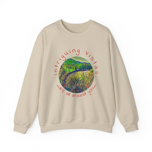 Gildan 18000 Unisex Adult Heavy Blend Crewneck Sweatshirt from the Scenery Series at Intriguing Vistas