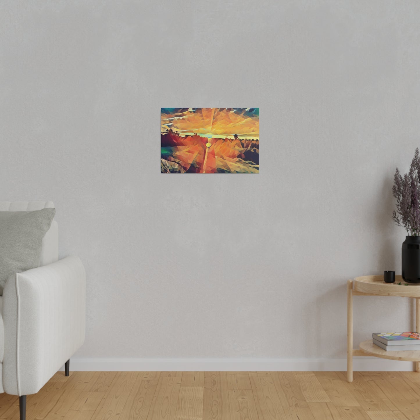 Canvas Art Print in Multiple Landscape Sizes from the Sunset Series at Intriguing Vistas