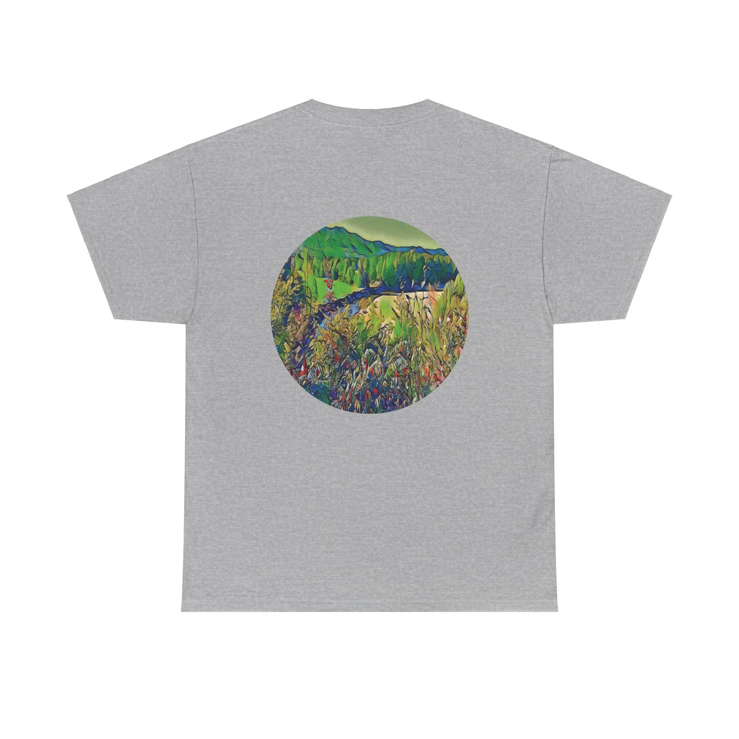 Gildan 5000 Unisex Adult Heavy Cotton Tee Available In Multiple Colors from the Scenery Series at Intriguing Vistas