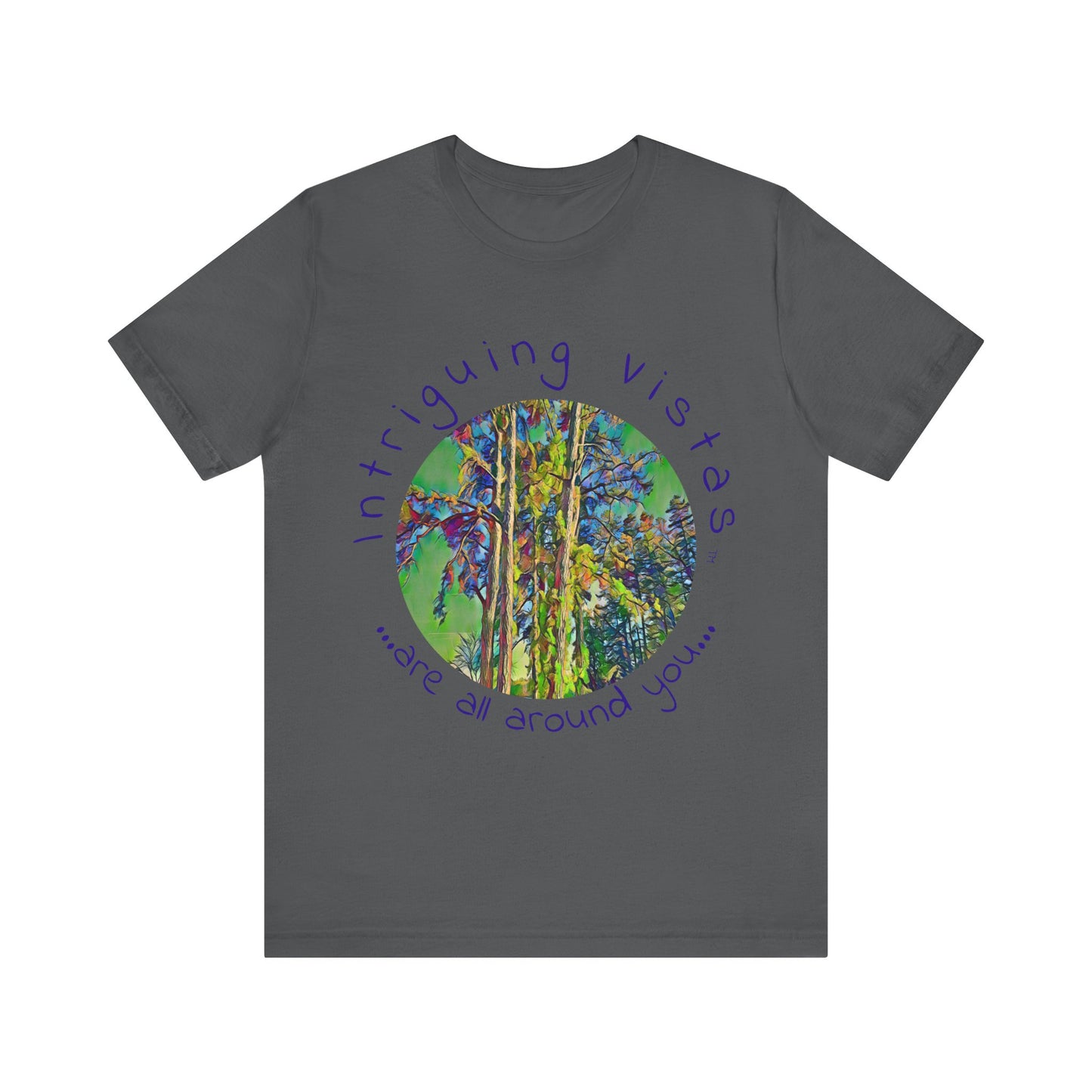 Intriguing Vistas™ Scenery Series Unisex Jersey Short Sleeve Tee