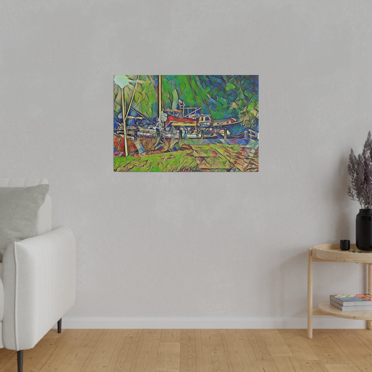 Intriguing Vistas™ Nautical Series Matte Canvas Print in 12 Landscape Sizes!!