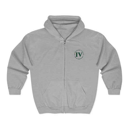 Zip Up Hoodie from Intriguing Vistas®  - Stylish Comfort for Every Adventure