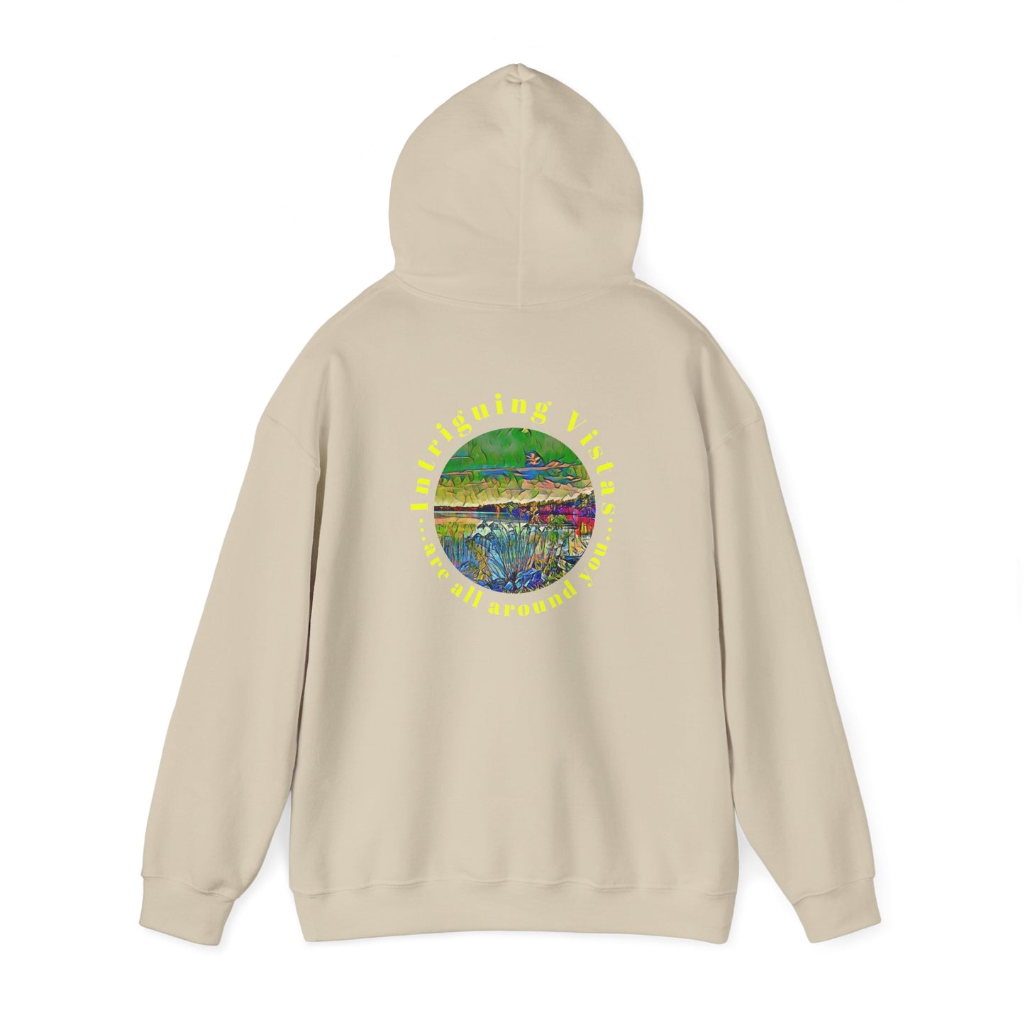 Gildan 18500 Unisex Adult Heavy Blend Crewneck Hooded Sweatshirt from the Scenery Series at Intriguing Vistas