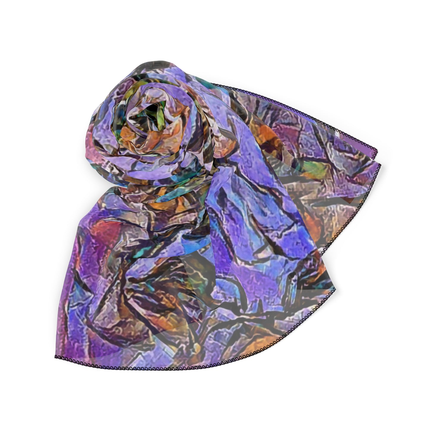 Custom Designed Scarf Available In Two Sizes From The Night Sky Series at Intriguing Vistas