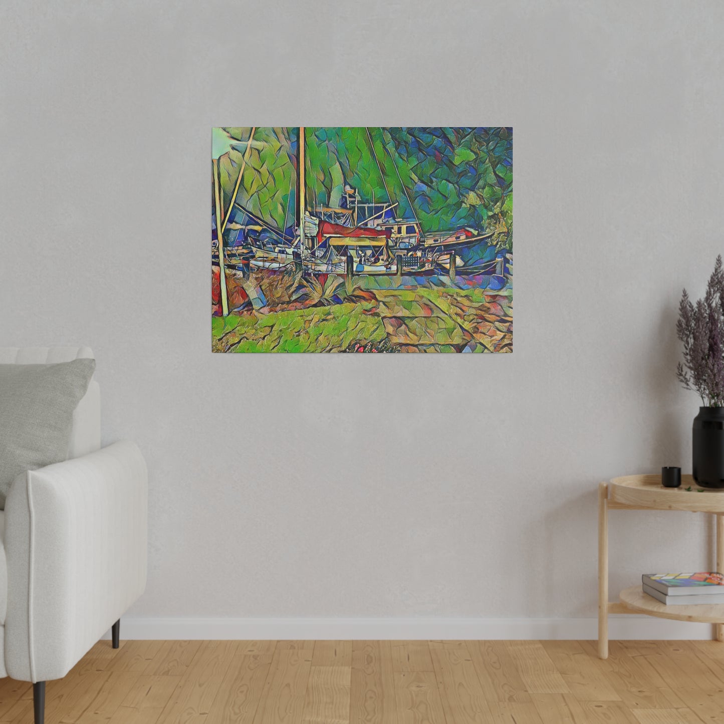 Canvas Print in Multiple Landscape Sizes from the Nautical Series at Intriguing Vistas