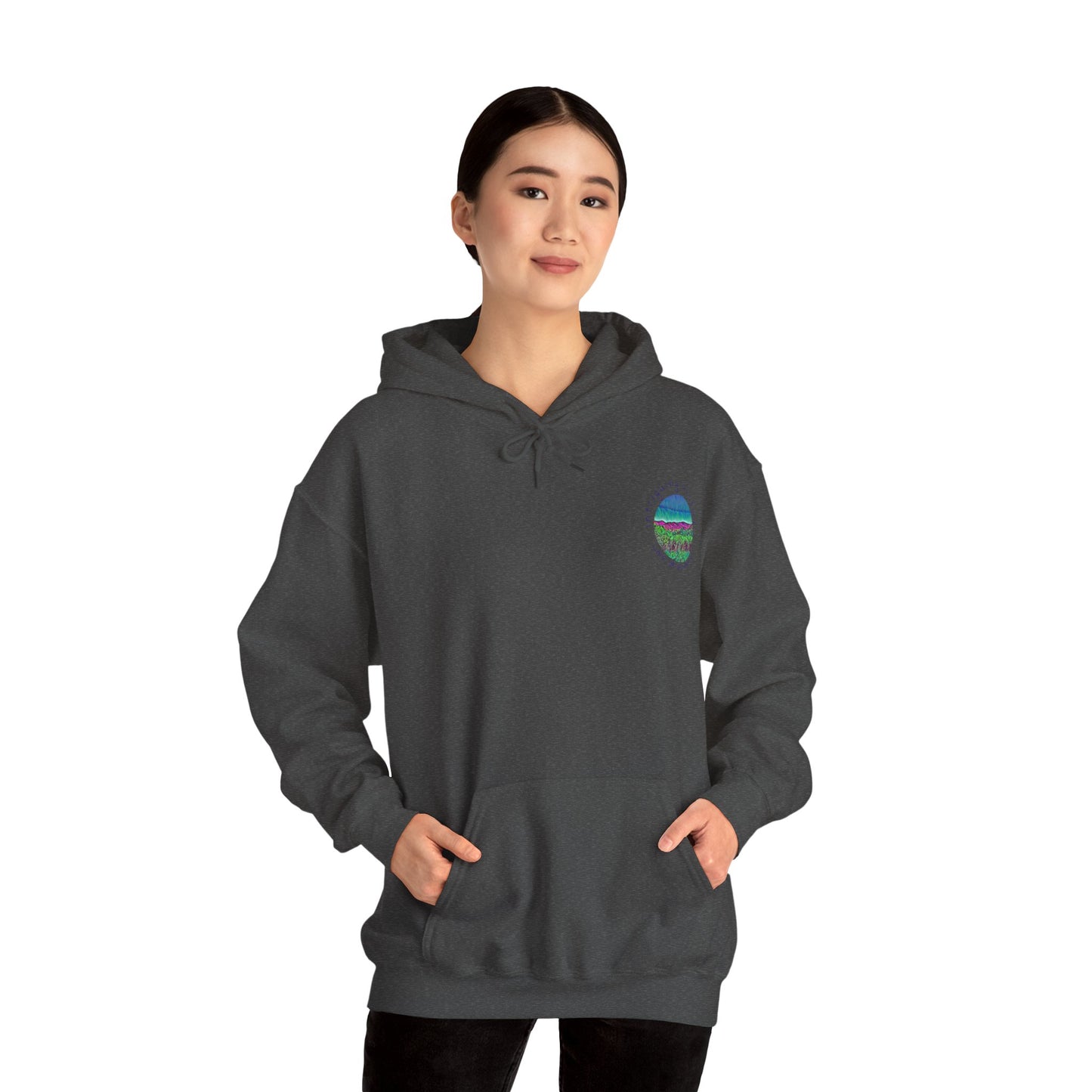 Intriguing Vistas™ Scenery Series Unisex Heavy Blend™ Hooded Sweatshirt