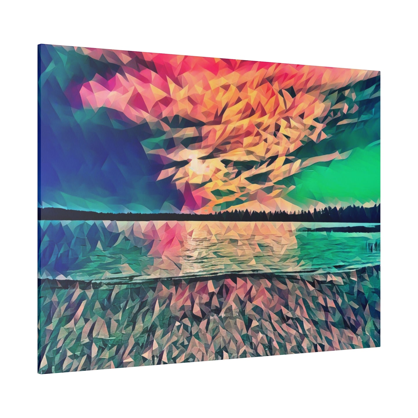 Canvas Art Print in Multiple Landscape Sizes from the Sunset Series at Intriguing Vistas