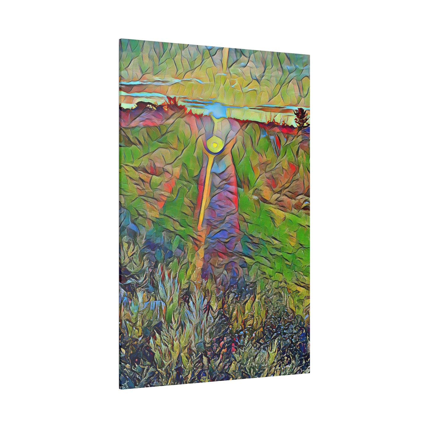 Canvas Print in Multiple Portrait Sizes from the Sunset Series at Intriguing Vistas