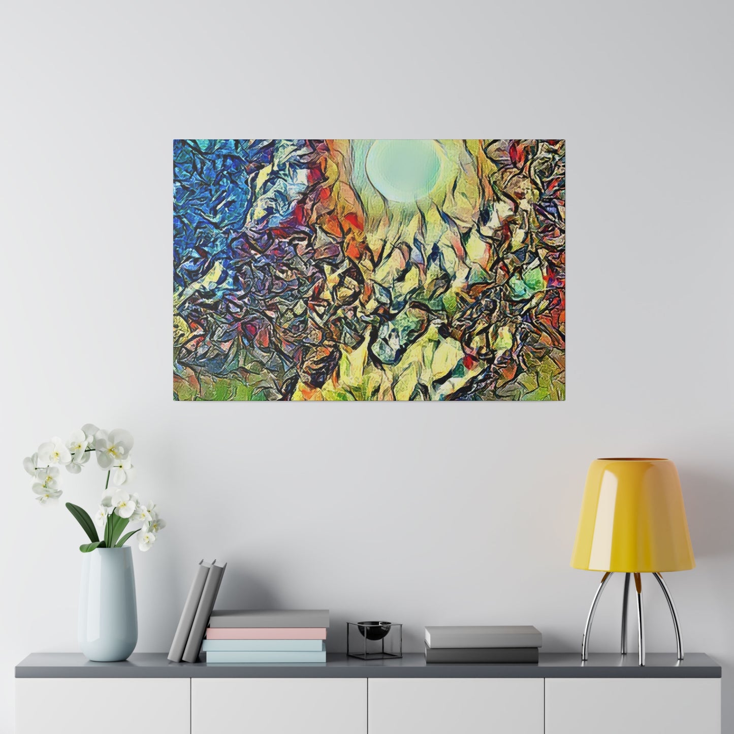 Intriguing Vistas™ Night Sky Series Matte Canvas Print in 12 Landscape Sizes!!