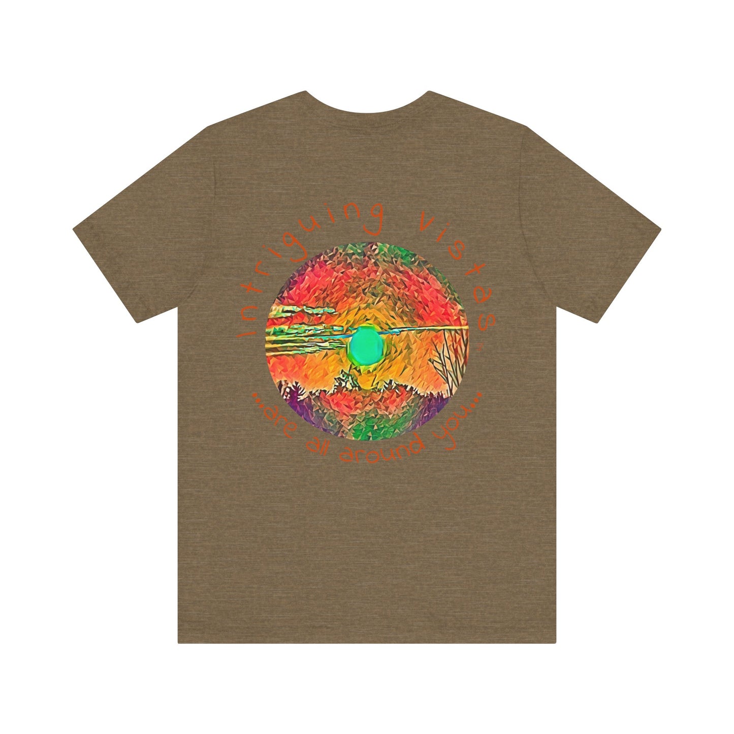 Intriguing Vistas™ Sunset Series Unisex Jersey Short Sleeve Tee