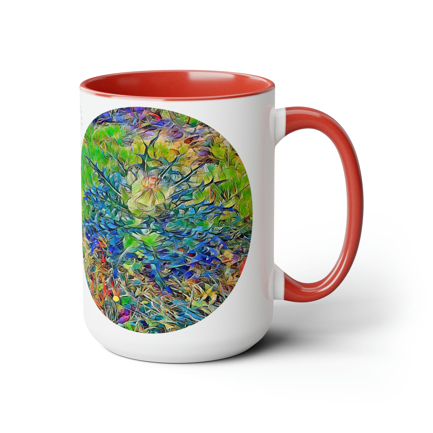 Intriguing Vistas™ Scenery Series Two-Tone Coffee Mugs, 15oz