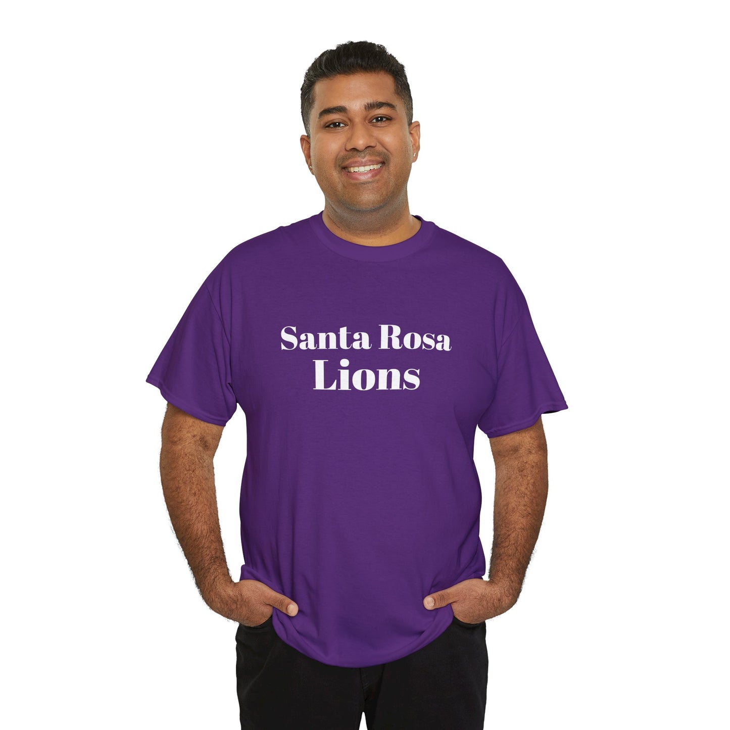 Gildan 5000 Unisex Adult Heavy Cotton Tee for Santa Rosa