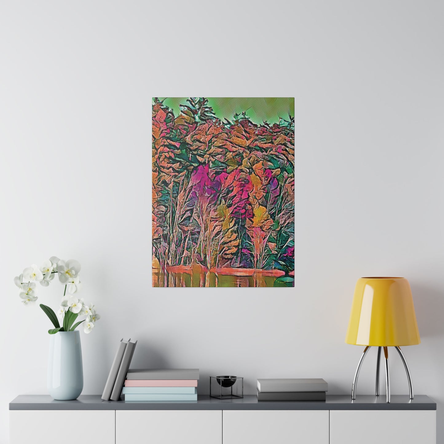 Intriguing Vistas™ Scenery Series Matte Canvas Print in 12 Portrait Sizes!!