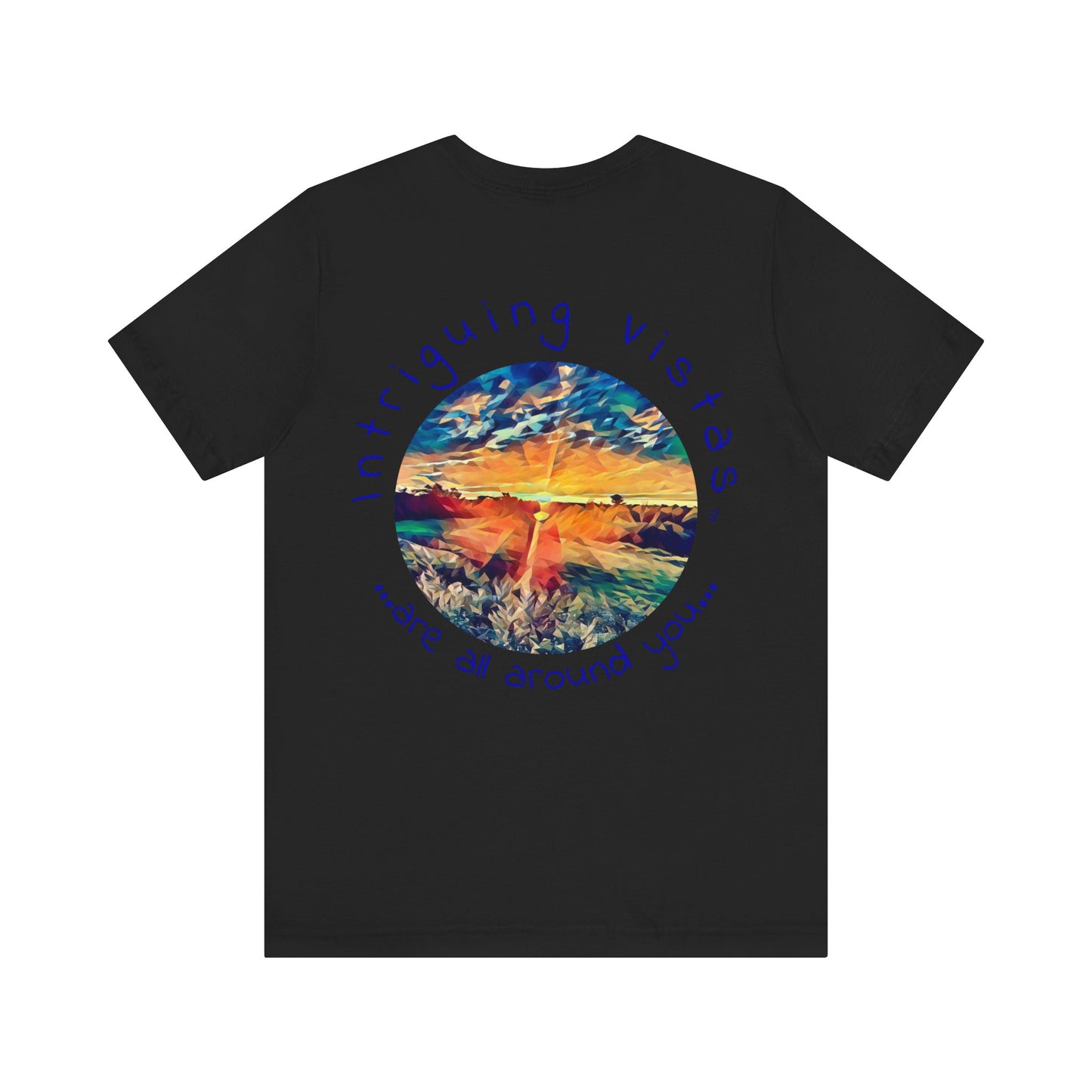 Intriguing Vistas™ Sunset Series Unisex Jersey Short Sleeve Tee