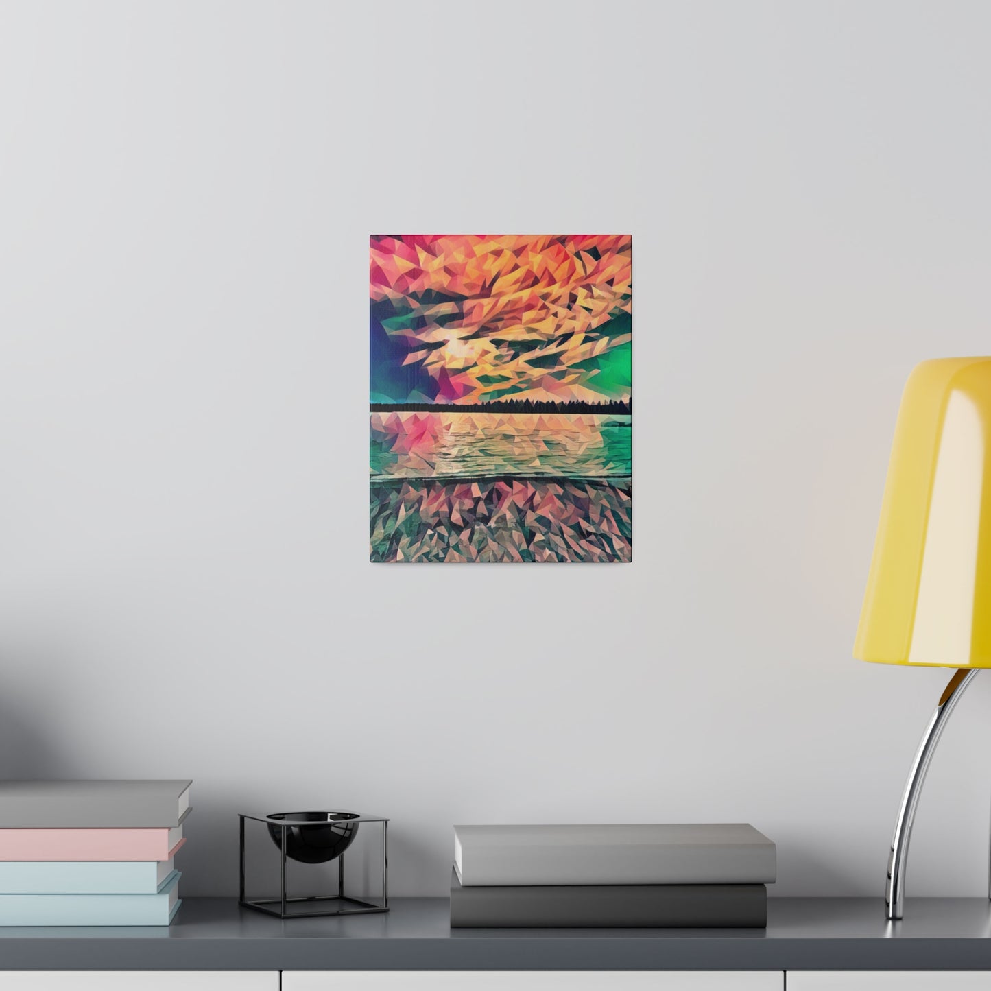 Canvas Print in Multiple Portrait Sizes from the Sunset Series at Intriguing Vistas