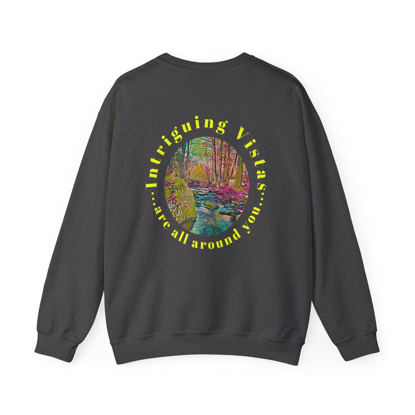 Gildan 18000 Unisex Adult Heavy Blend Crewneck Sweatshirt Available in Multiple Colors from the Scenery Series at Intriguing Vistas