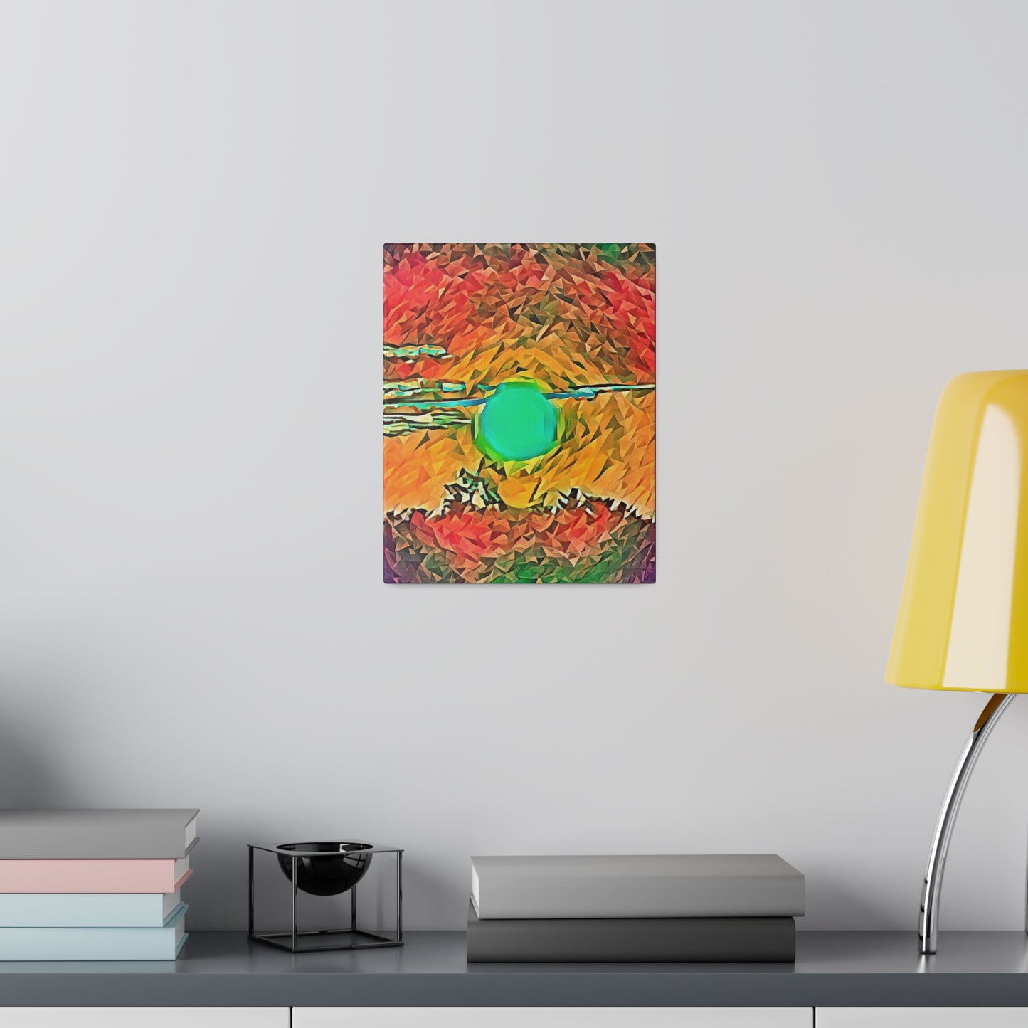 Canvas Art Print in Multiple Portrait Sizes from the Sunset Series at Intriguing Vistas