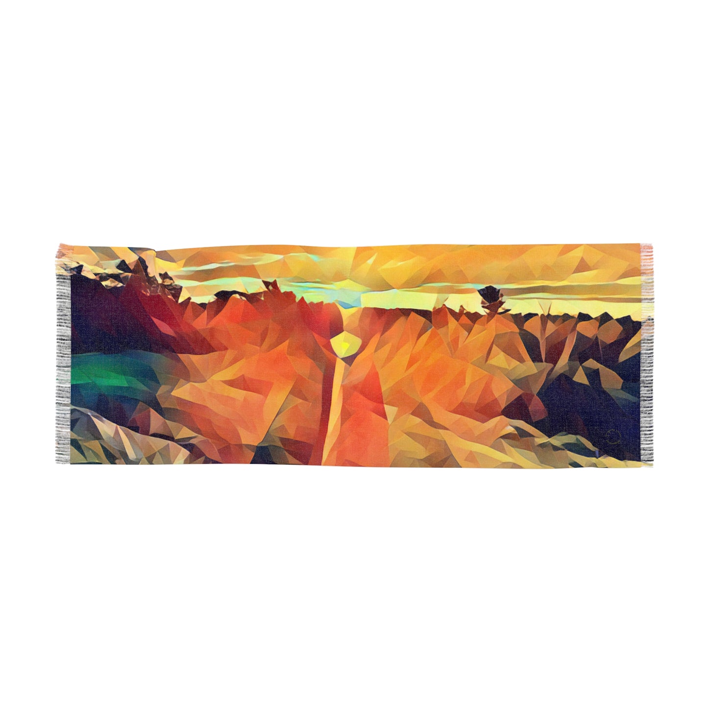 Custom Designed Scarf from the Sunset Series at Intriguing Vistas