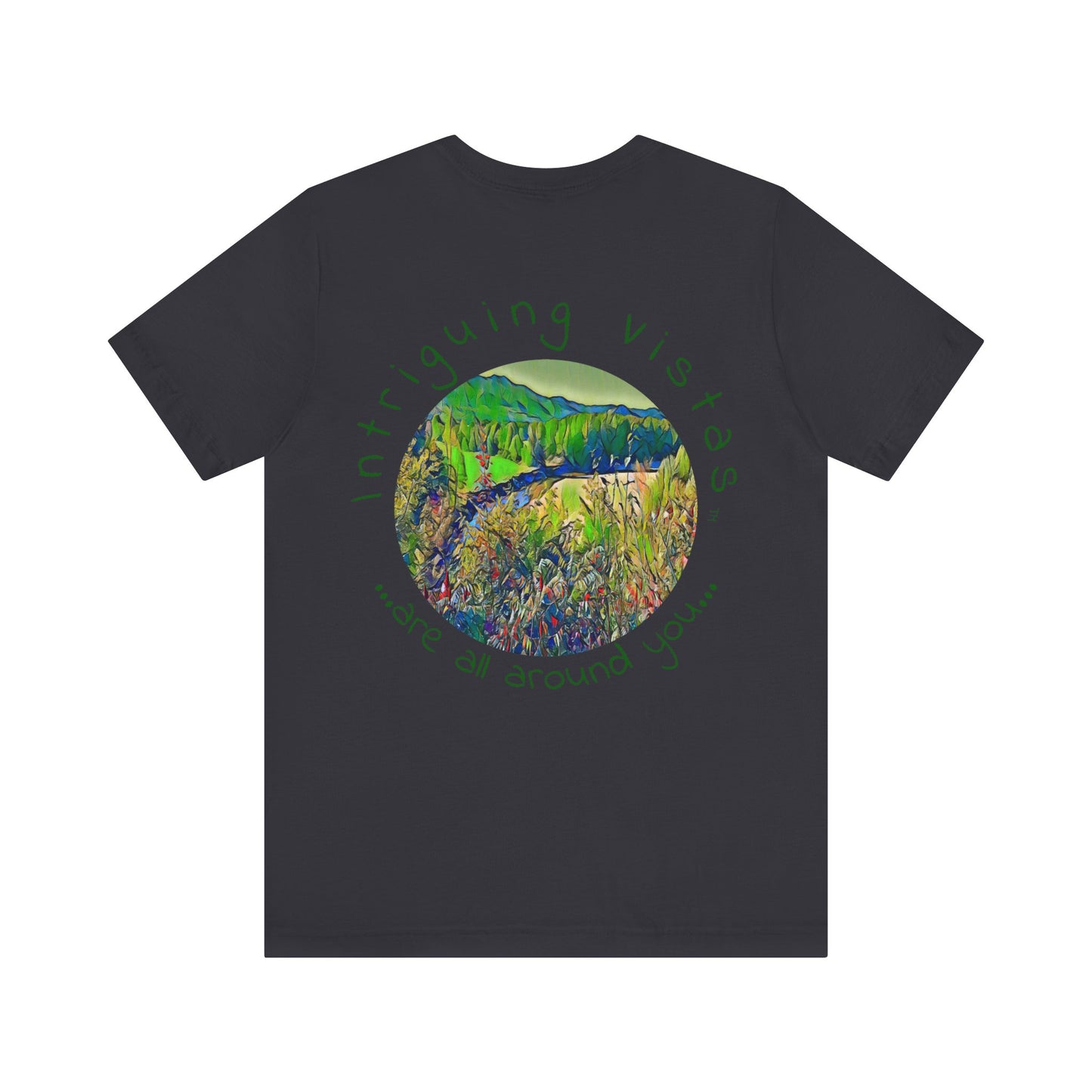 Intriguing Vistas™ Scenery Series Unisex Jersey Short Sleeve Tee