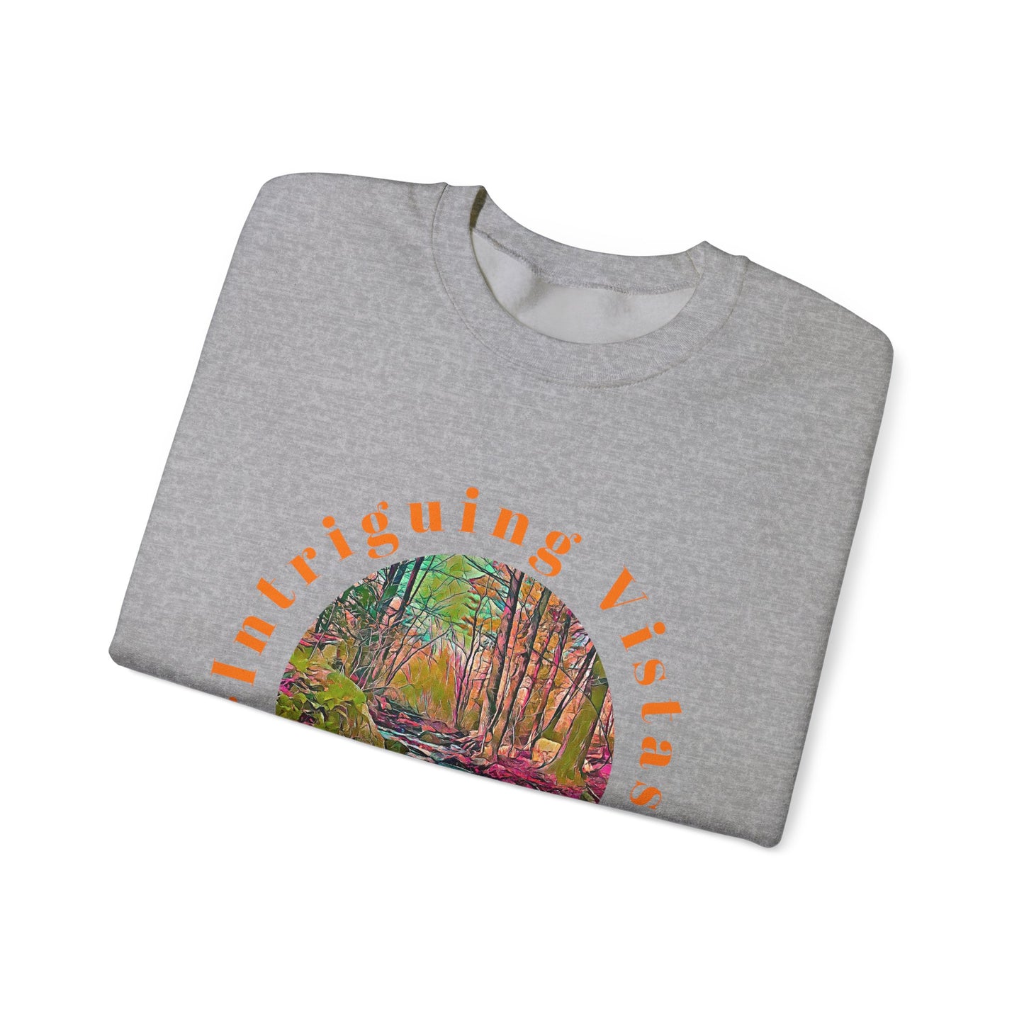 Gildan 18000 Unisex Adult Heavy Blend Crewneck Sweatshirt Available in Multiple Colors from the Scenery Series at Intriguing Vistas