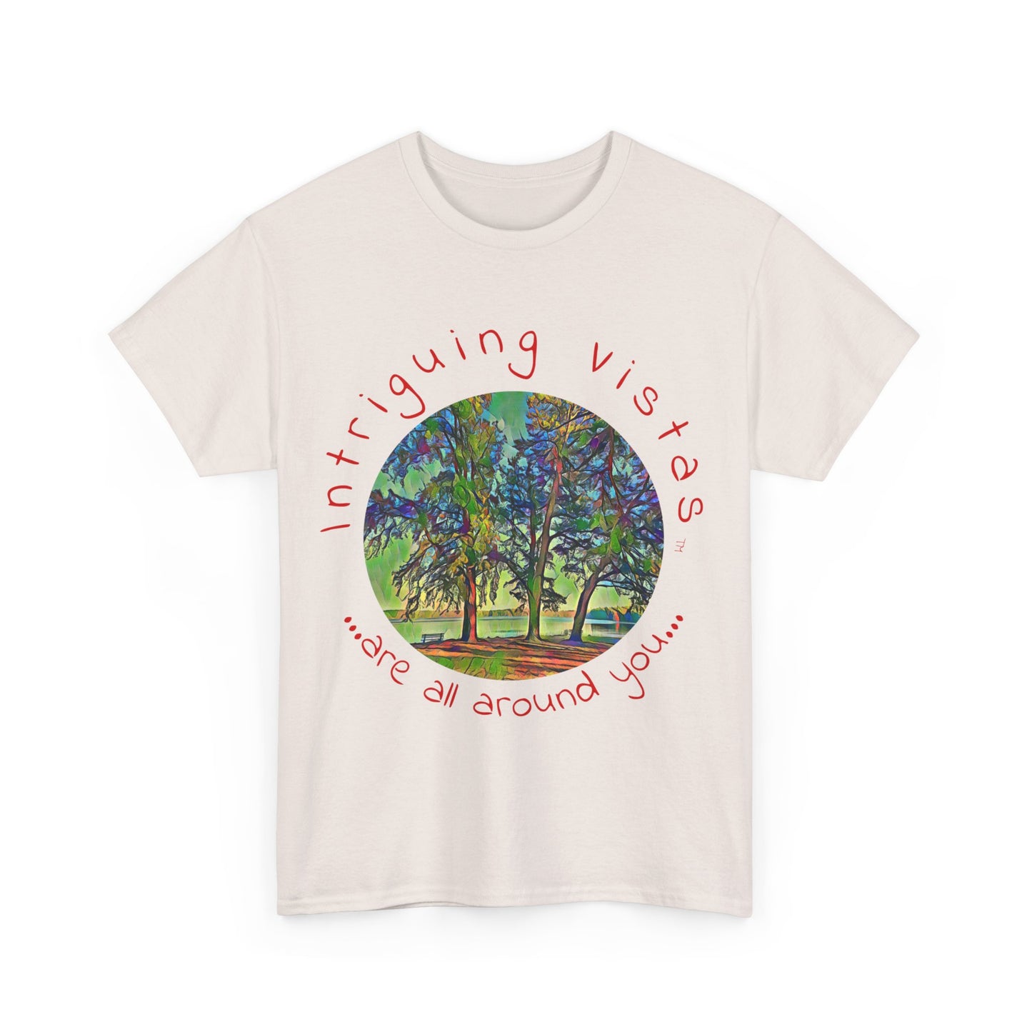 Intriguing Vistas™ Scenery Series Unisex Heavy Cotton Tee