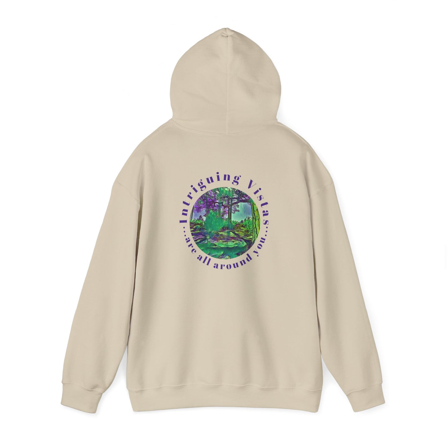 Gildan 18500 Unisex Adult Heavy Blend Crewneck Hooded Sweatshirt from the Scenery Series at Intriguing Vistas