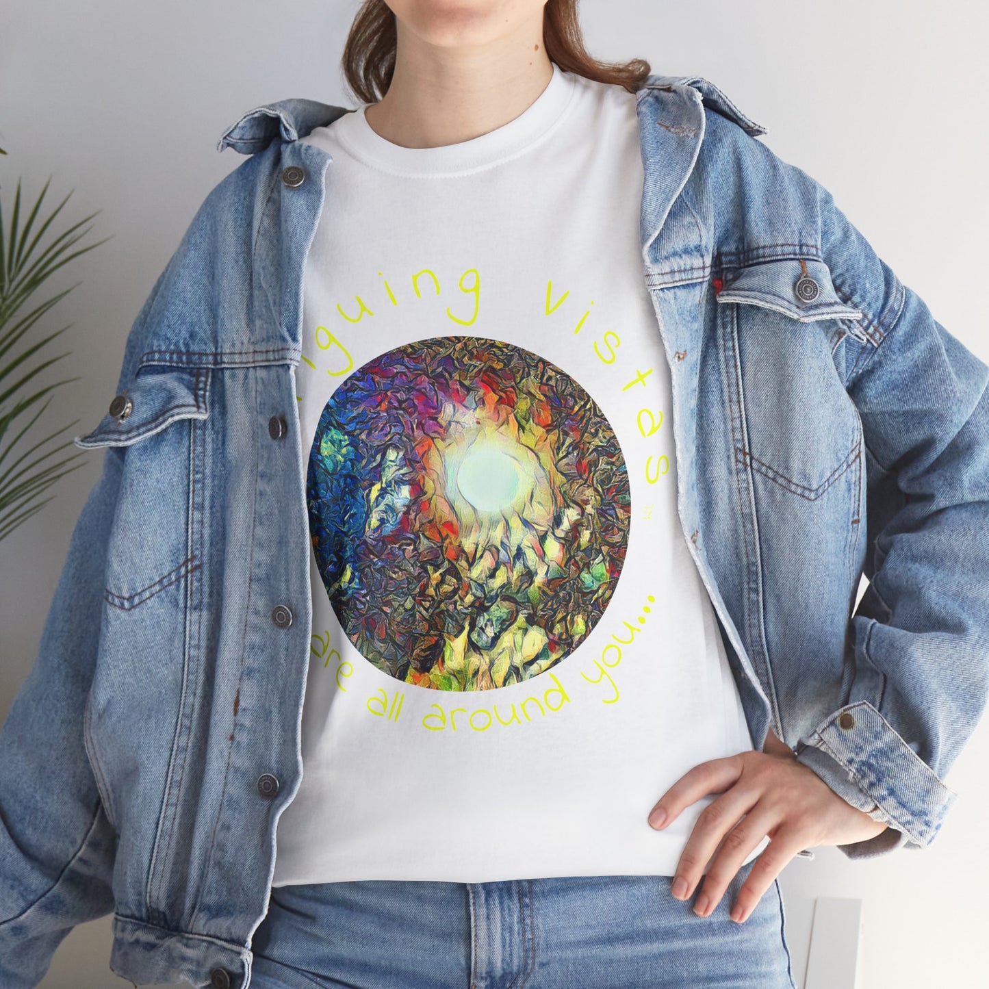 Intriguing Vistas™ Night Sky Series Unisex Heavy Cotton Tee